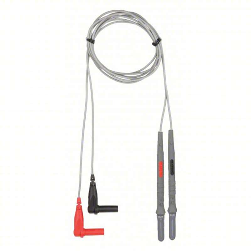 Precision Electronic Probe with Replaceable Tips and Standard Sheathed Banana Plug Connections